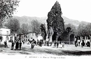 1625- Miliana - Place de l'Horloge et le Zaccar
